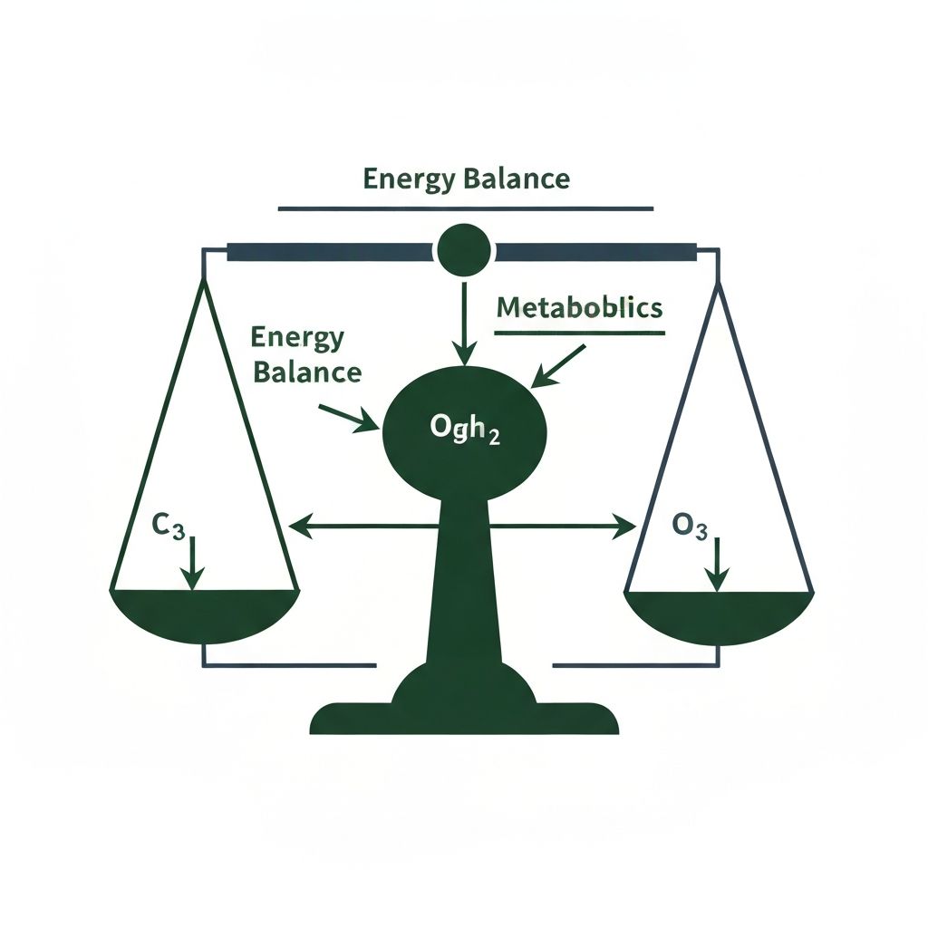 Energy balance scientific diagram